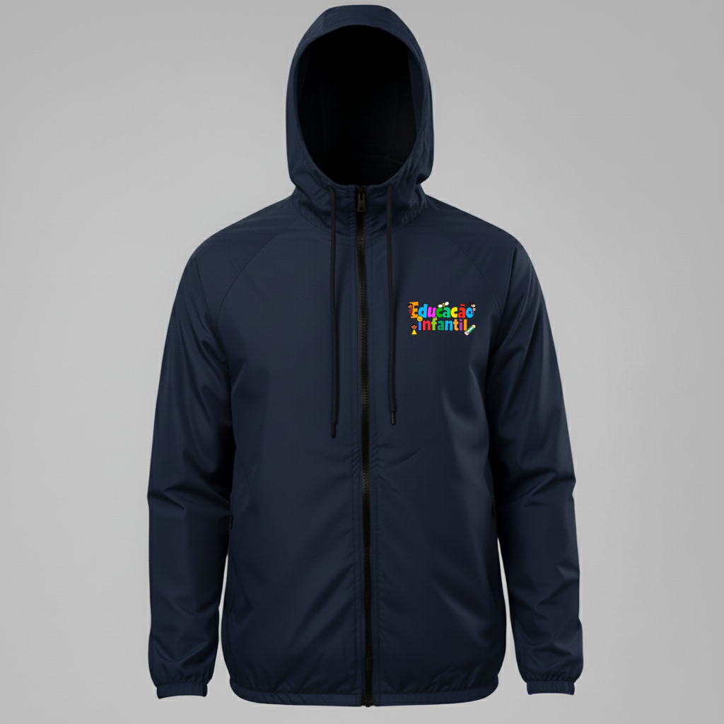 Jaqueta Corta vento Educação Infantil
