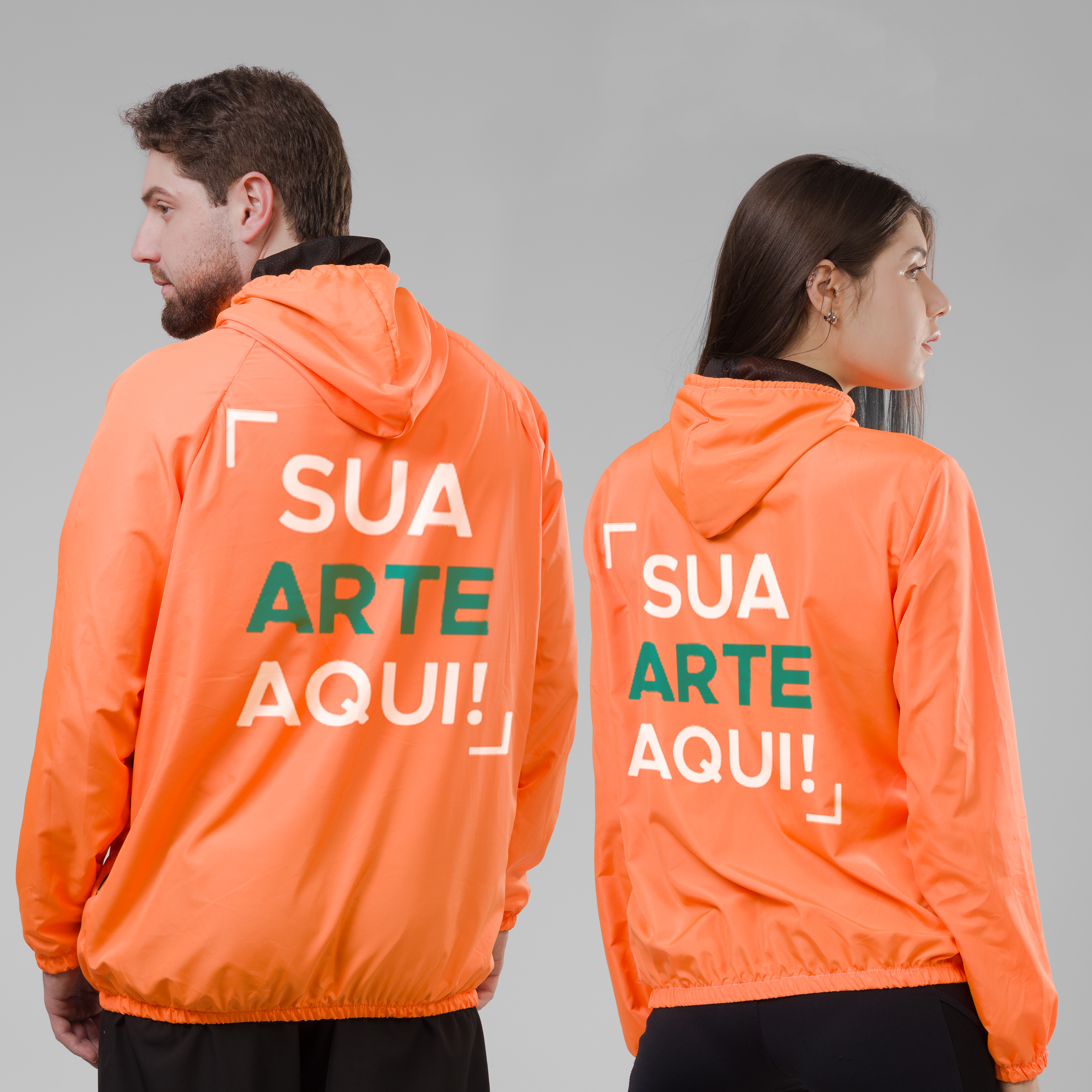Jaqueta Corta Vento Personalizável