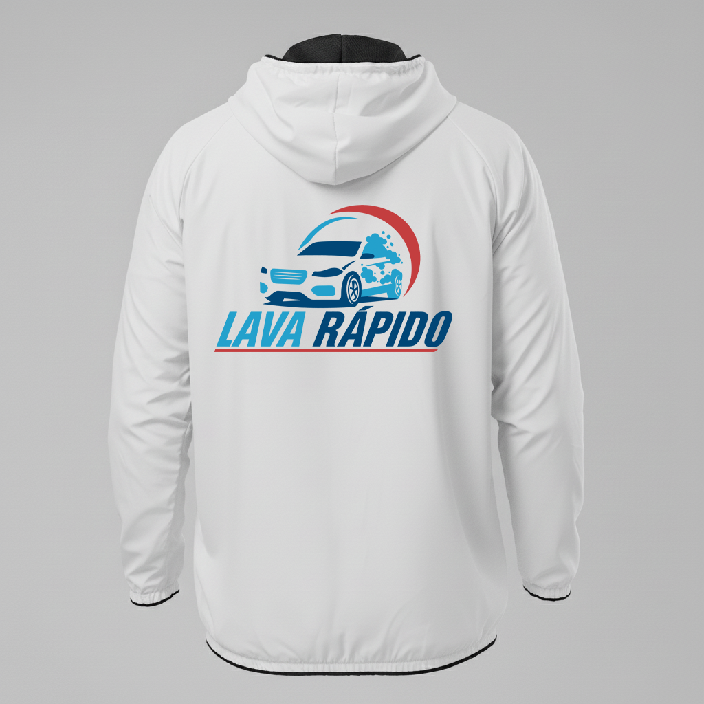 Jaqueta Corta Vento Lava Rápido