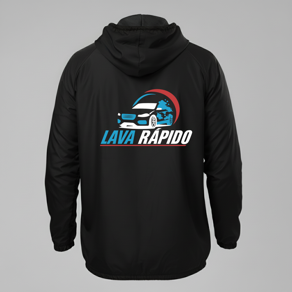 Jaqueta Corta Vento Lava Rápido