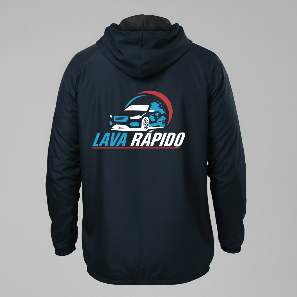 Jaqueta Corta Vento Lava Rápido