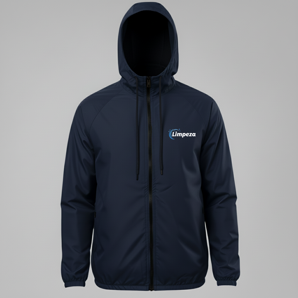 Jaqueta Corta Vento Limpeza