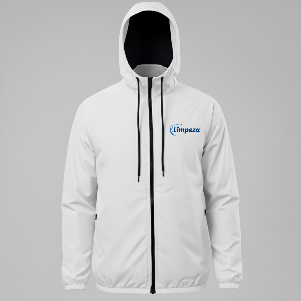 Jaqueta Corta Vento Limpeza