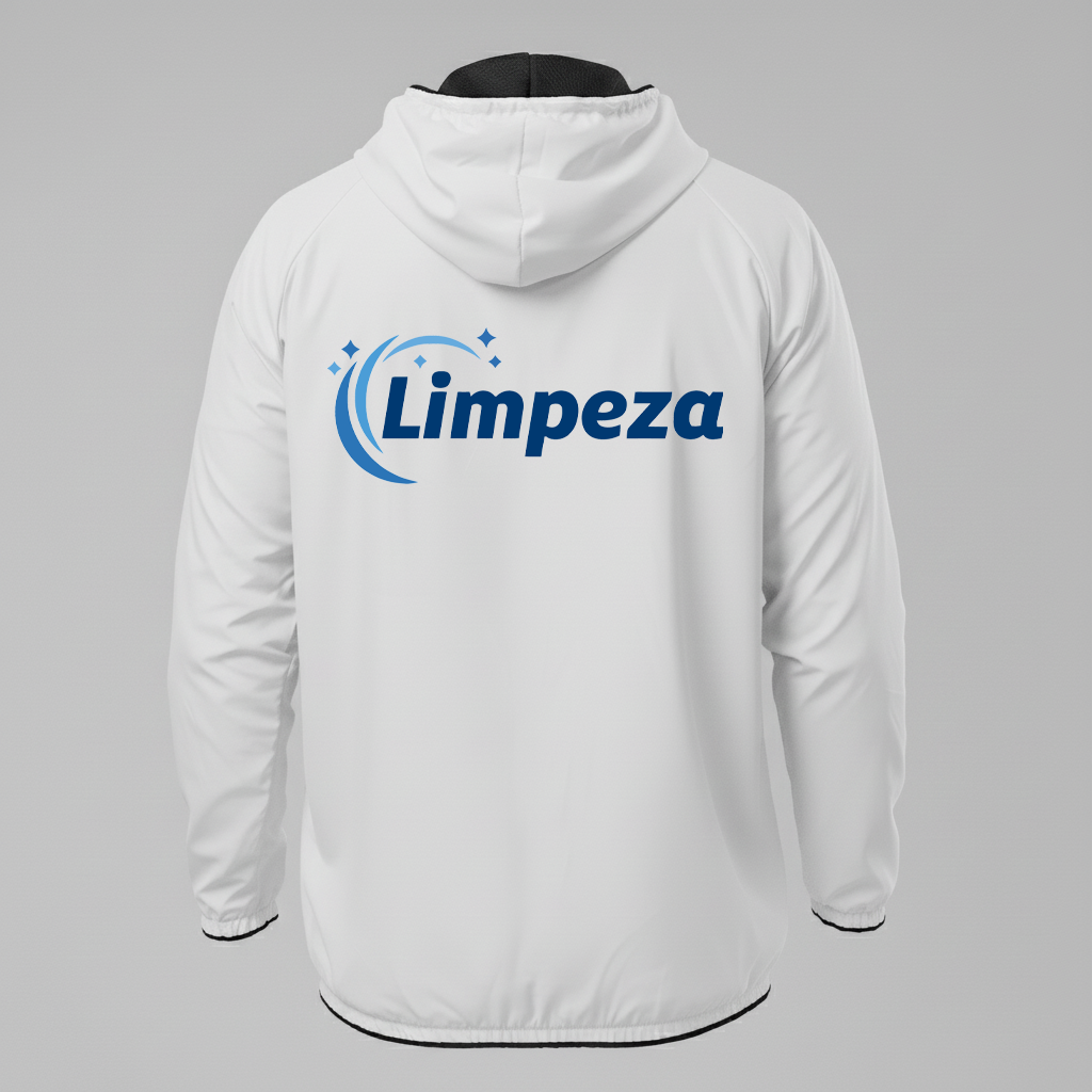Jaqueta Corta Vento Limpeza