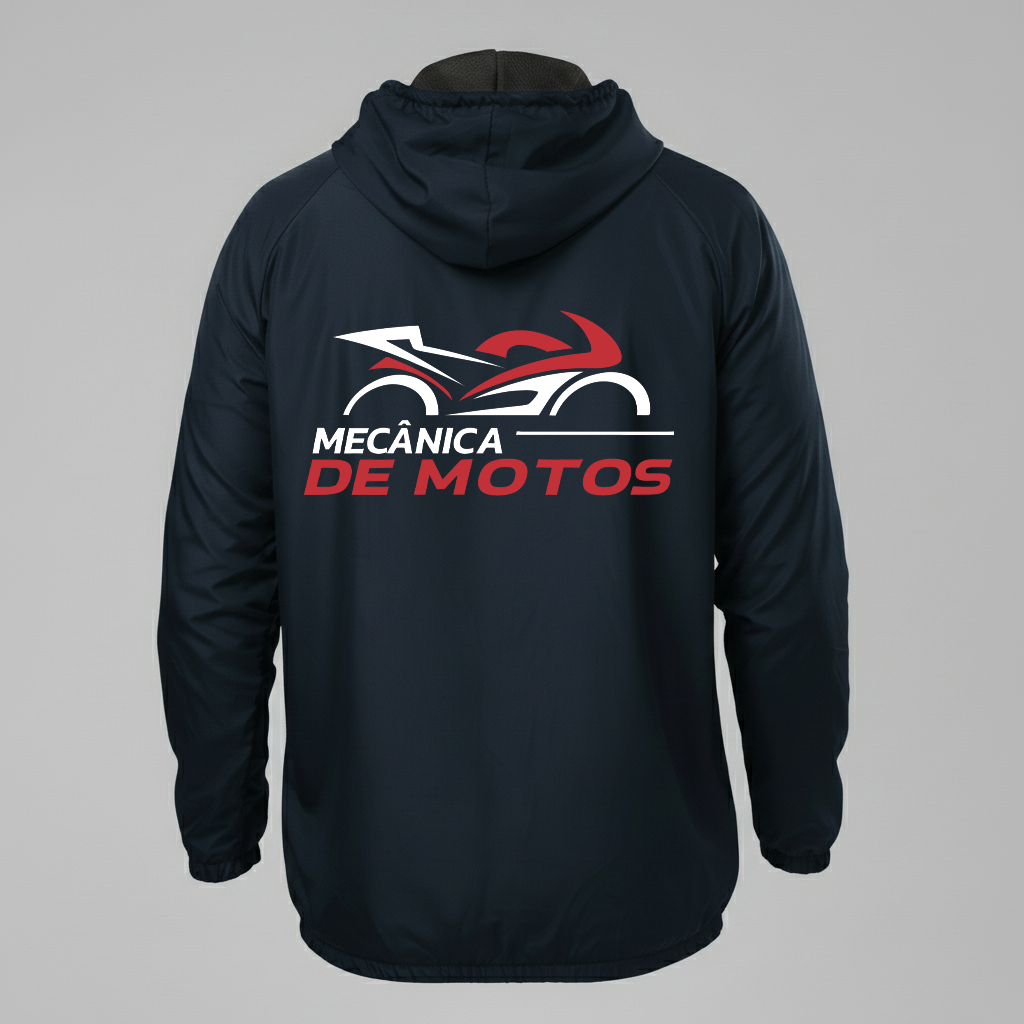 Jaqueta Corta Vento Mecânica de Motos
