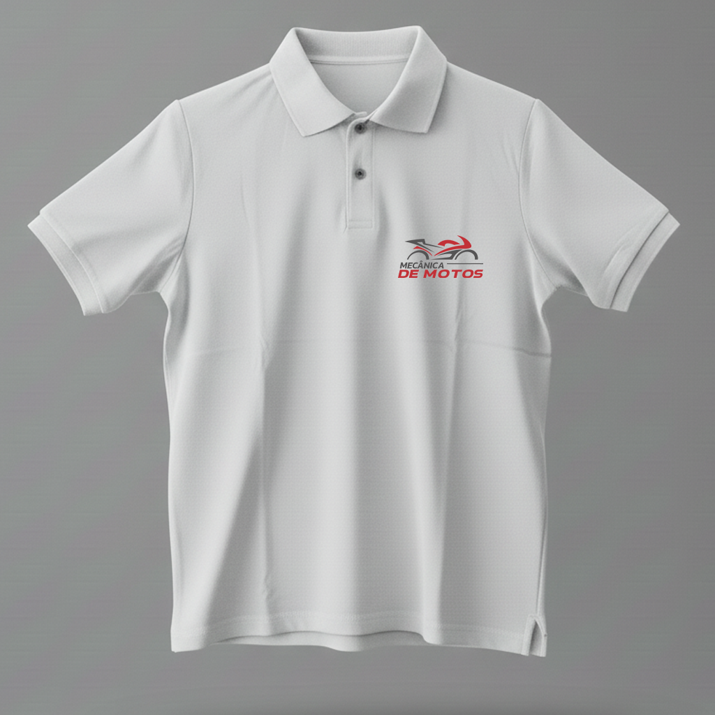 Camisa Polo Mecânica de Motos