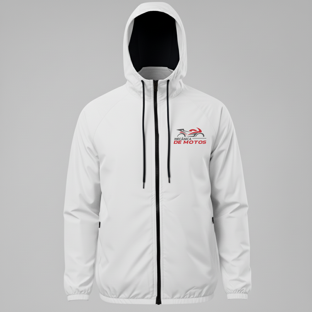 Jaqueta Corta Vento Mecânica de Motos