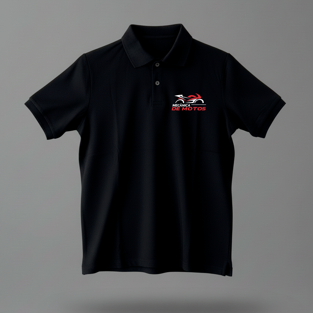 Camisa Polo Mecânica de Motos