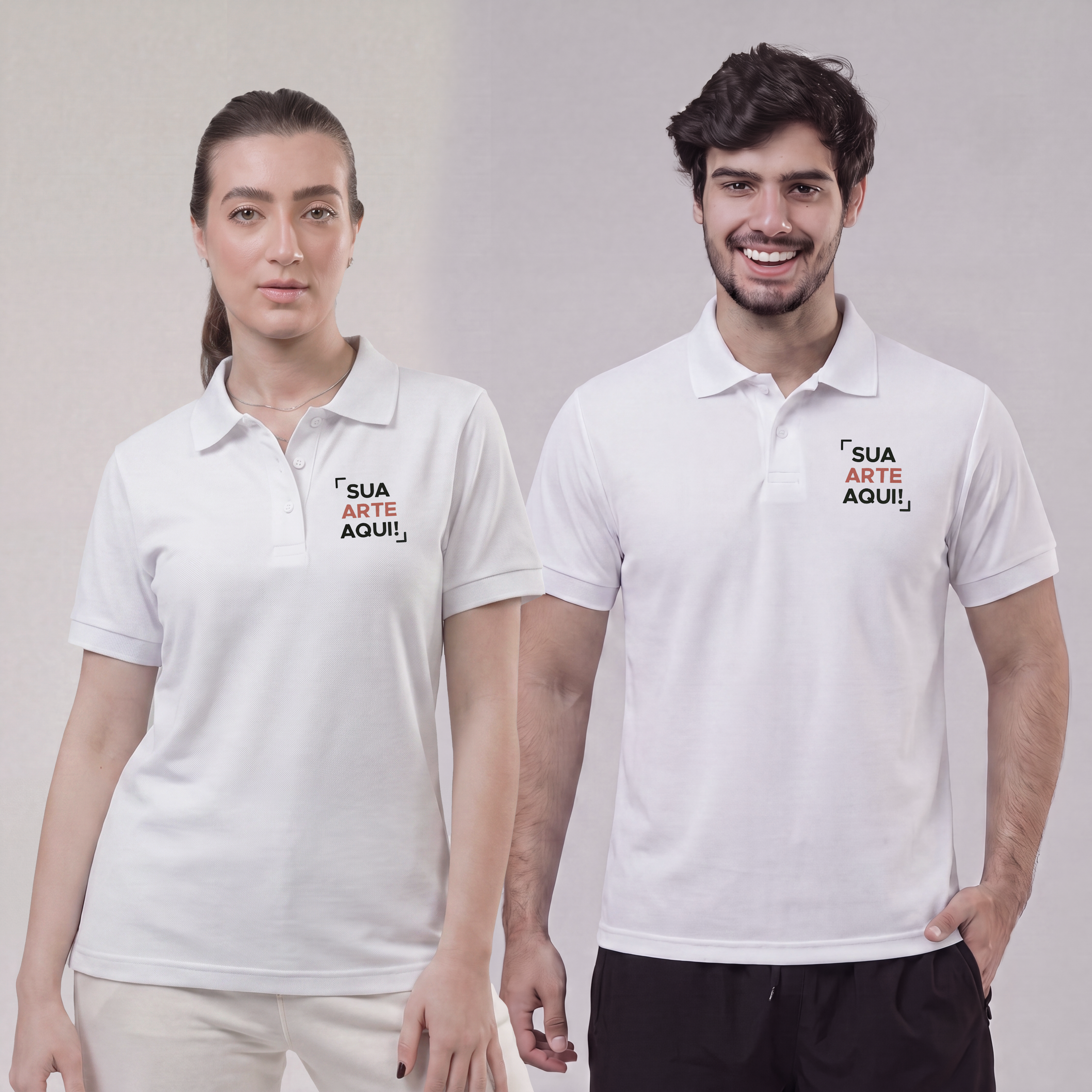 Camiseta Polo Personalizável