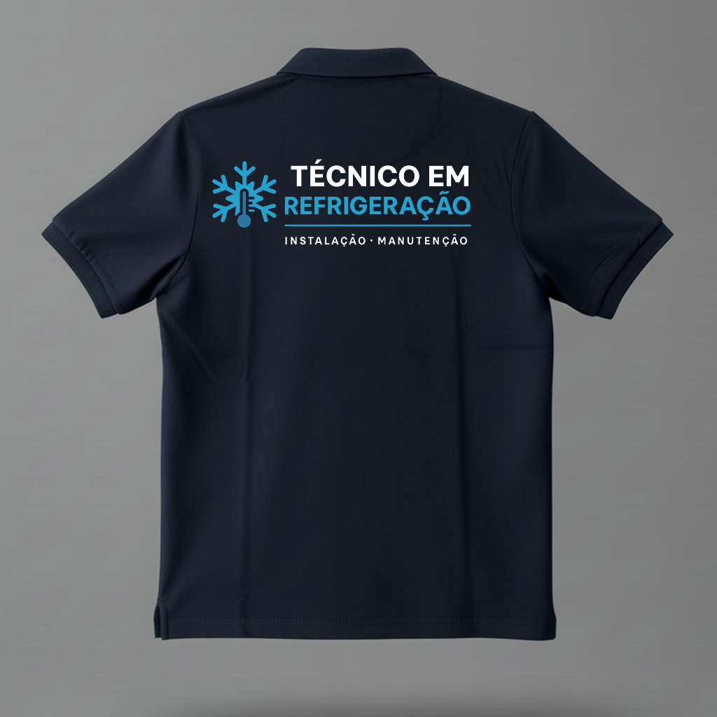 Camisa Polo Técnico em Refrigeração