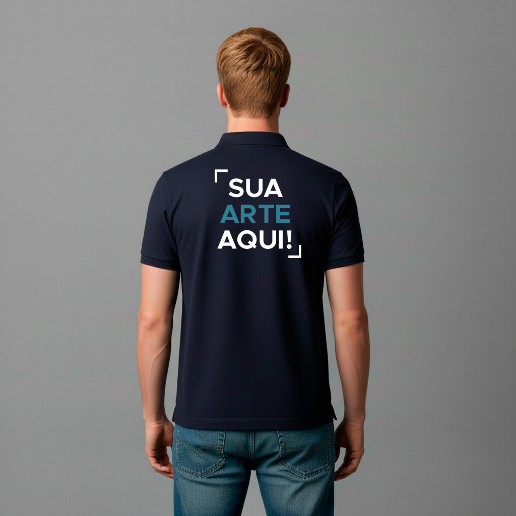 Camiseta Polo Personalizável