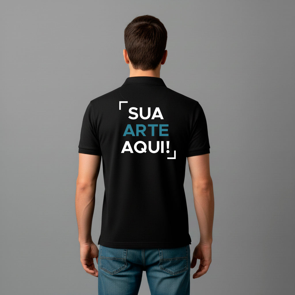 Camiseta Polo Personalizável