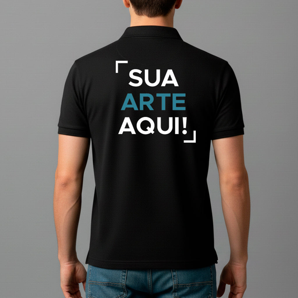 Camiseta Polo Personalizável