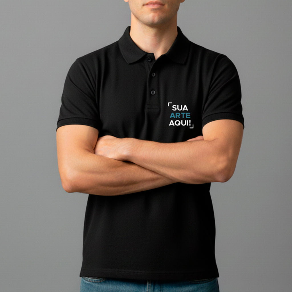 Camiseta Polo Personalizável