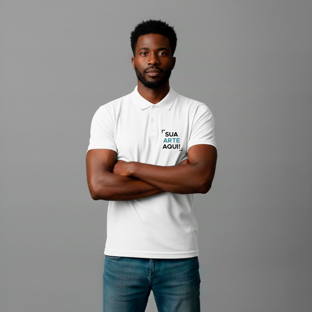 Camiseta Polo Personalizável