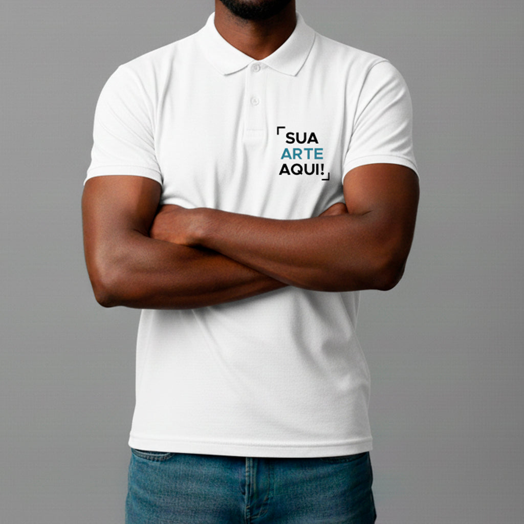 Camiseta Polo Personalizável