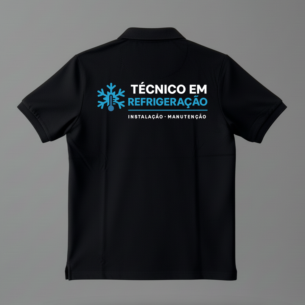 Camisa Polo Técnico em Refrigeração
