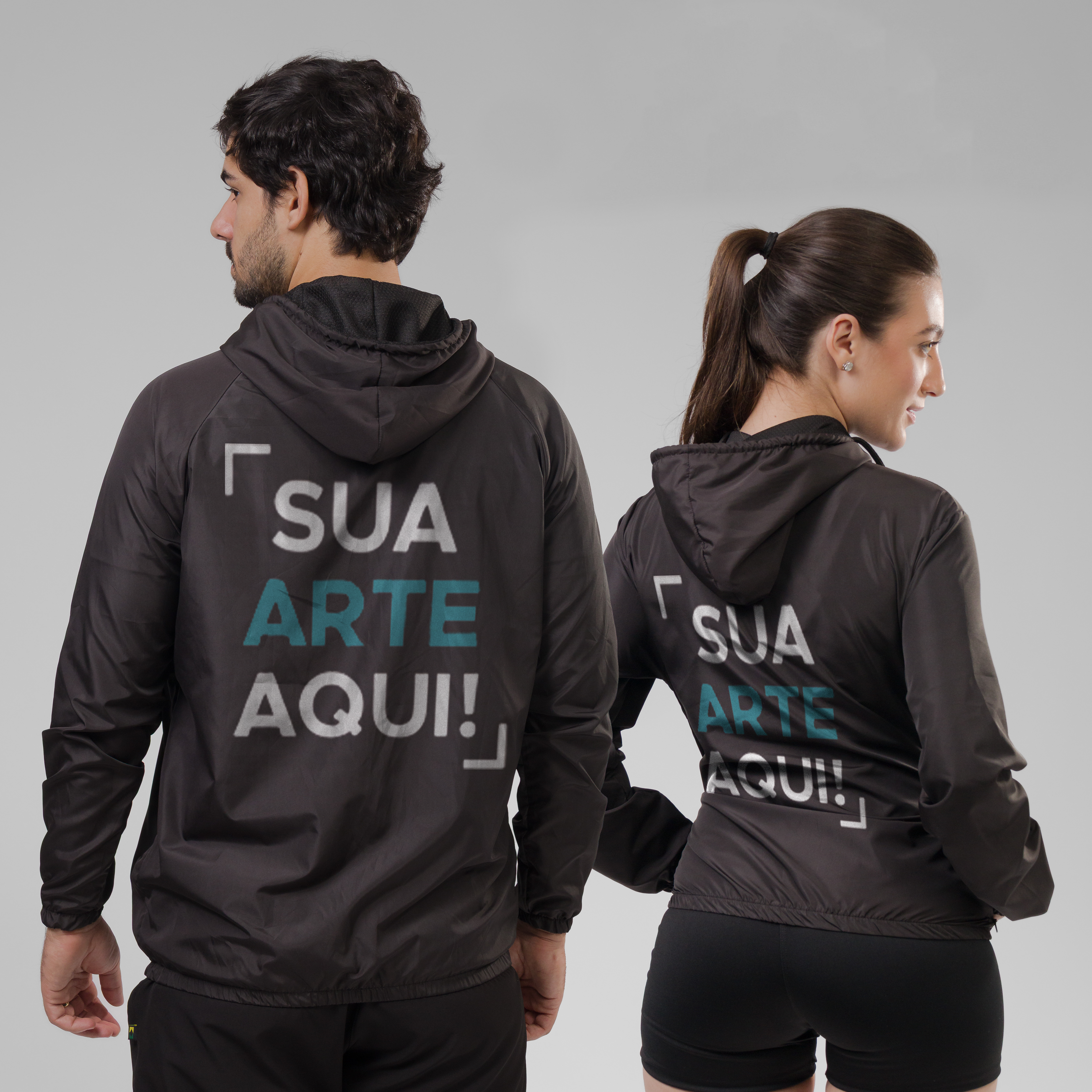 Jaqueta Corta Vento Personalizável