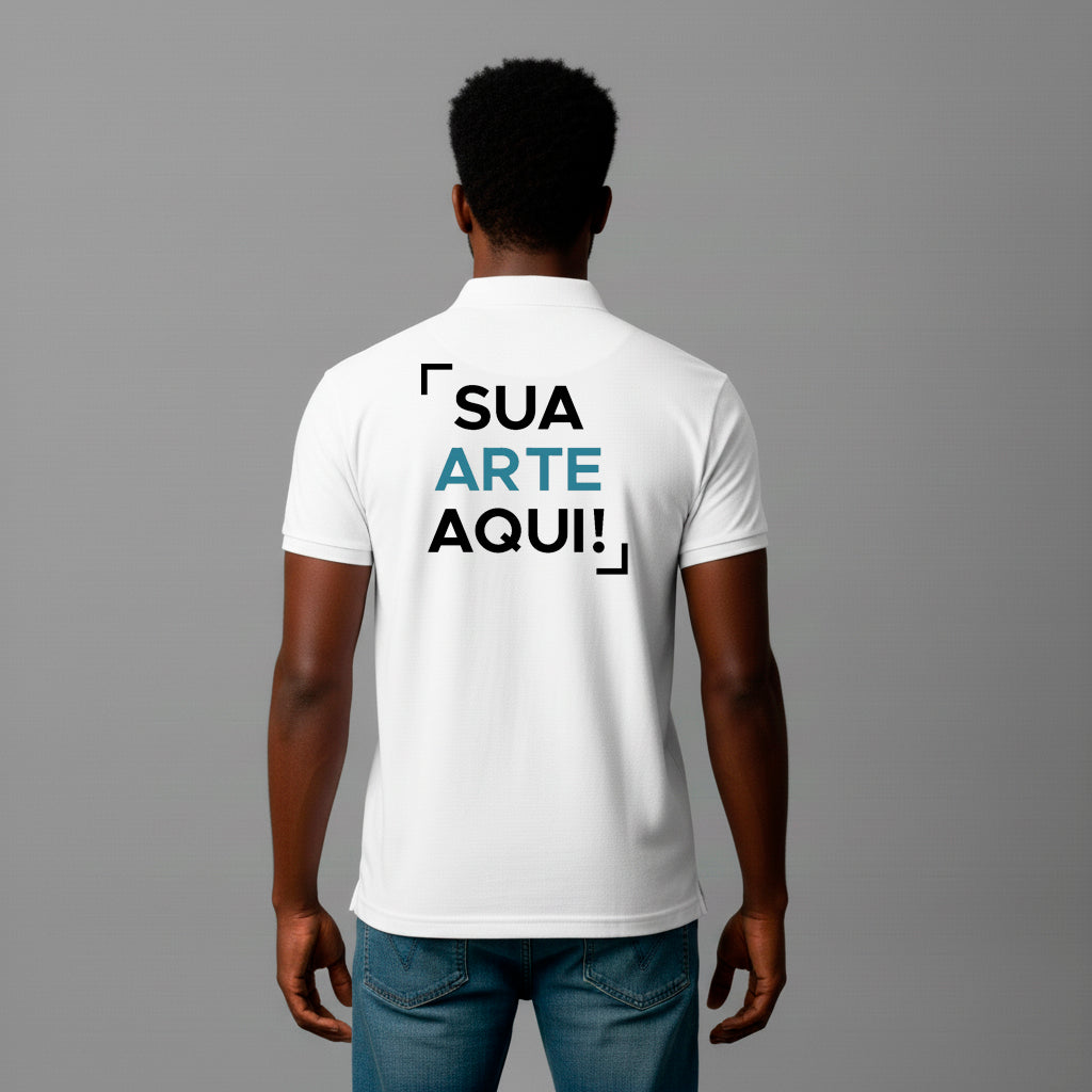 Camiseta Polo Personalizável
