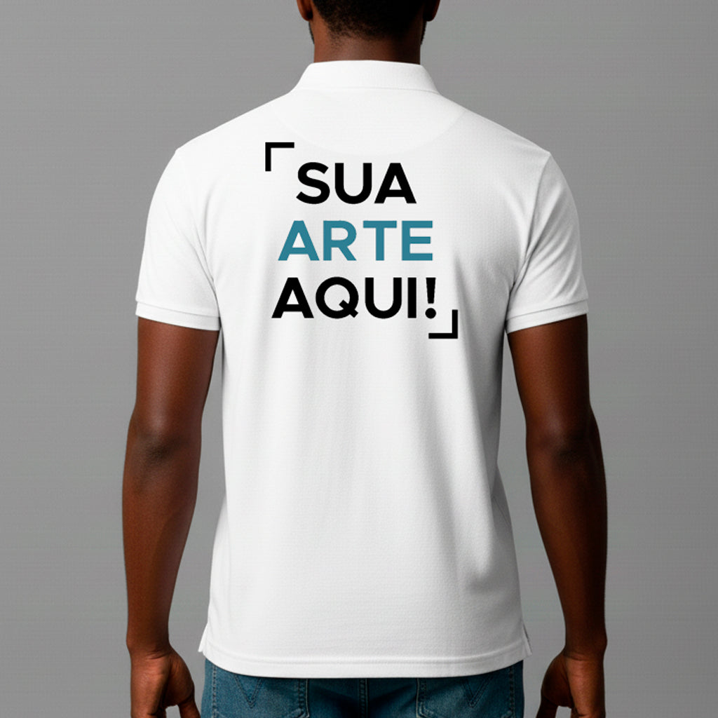 Camiseta Polo Personalizável