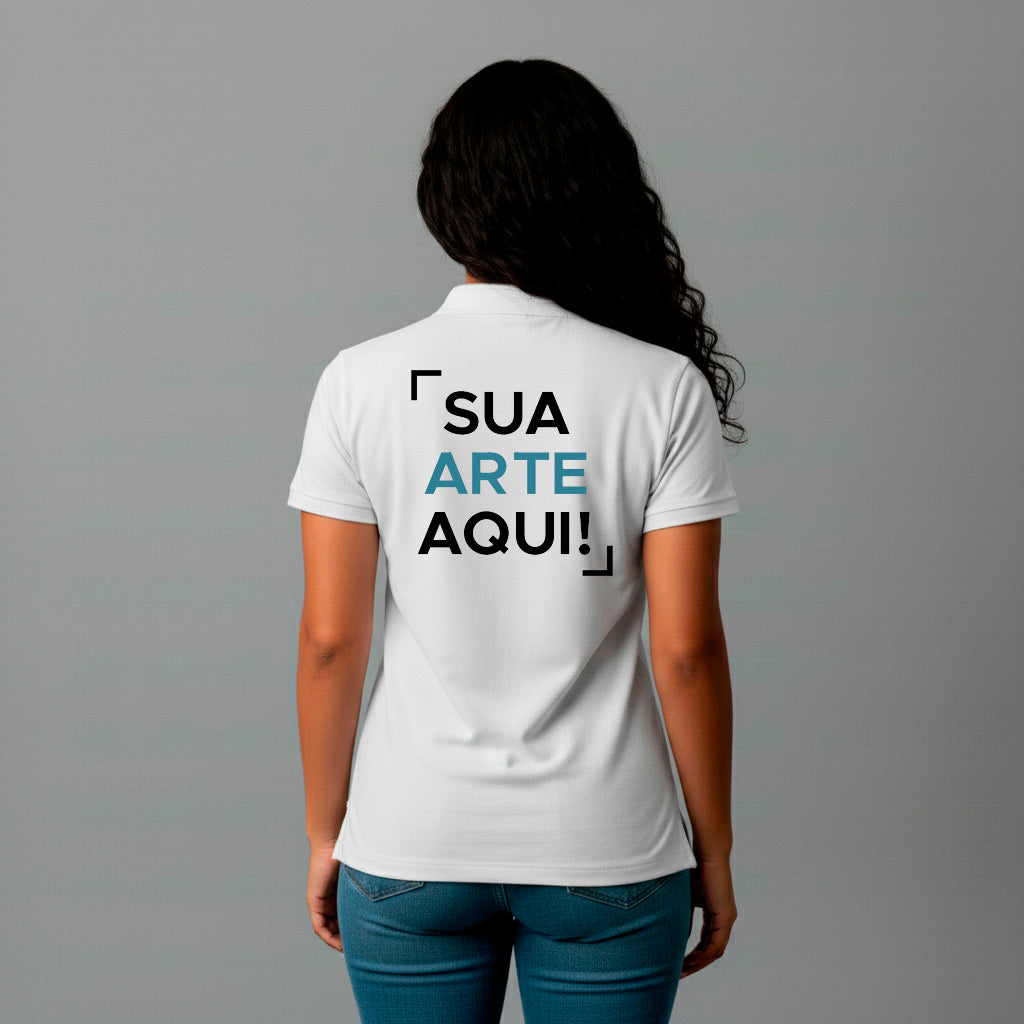 Camiseta Polo Personalizável