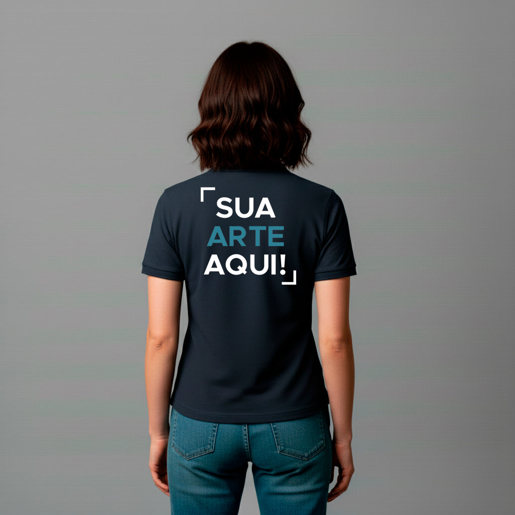 Camiseta Polo Personalizável