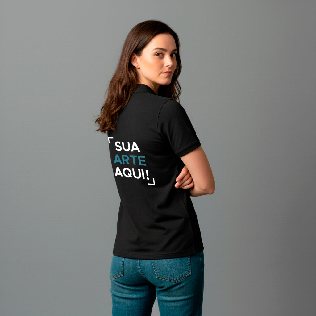 Camiseta Polo Personalizável