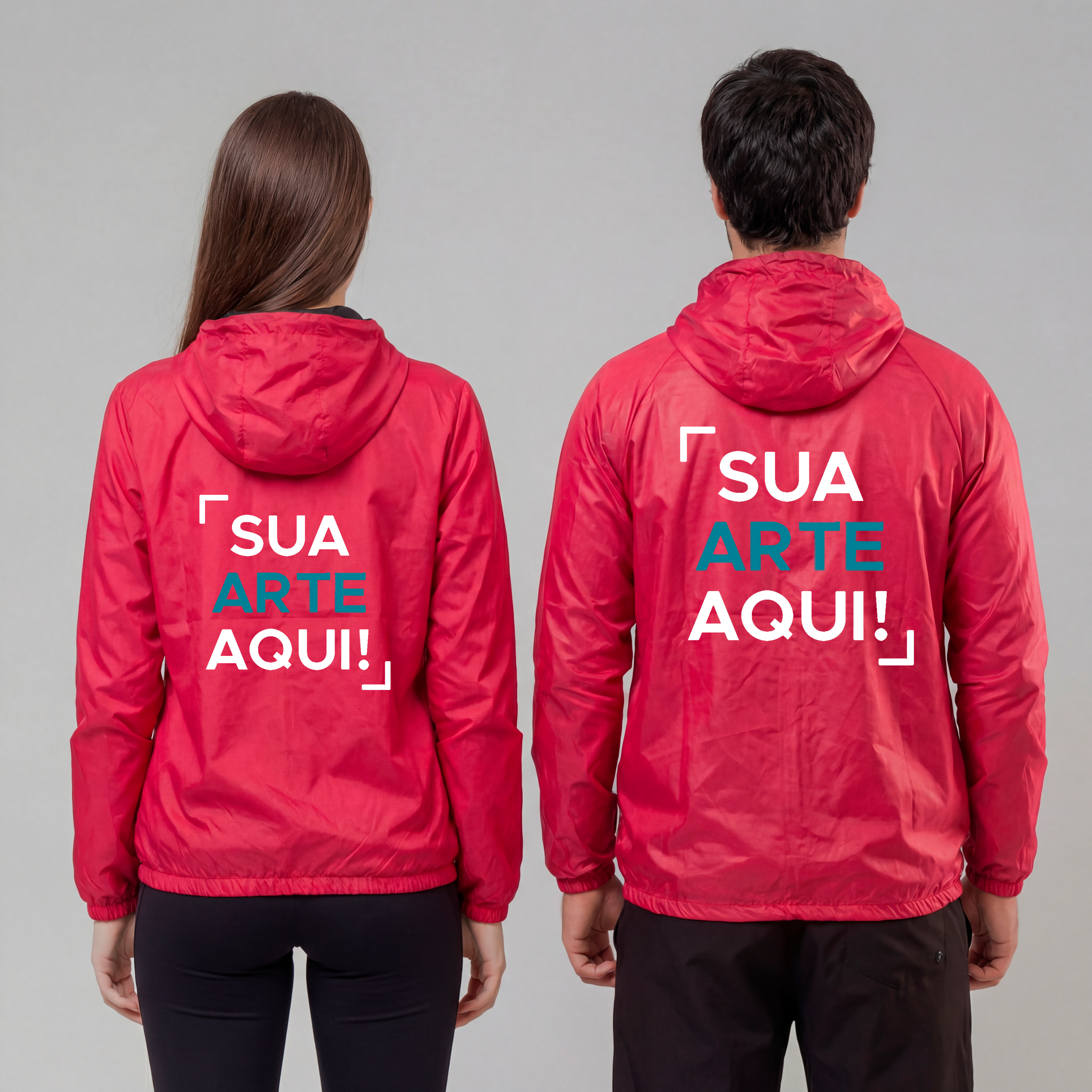 Jaqueta Corta Vento Personalizável