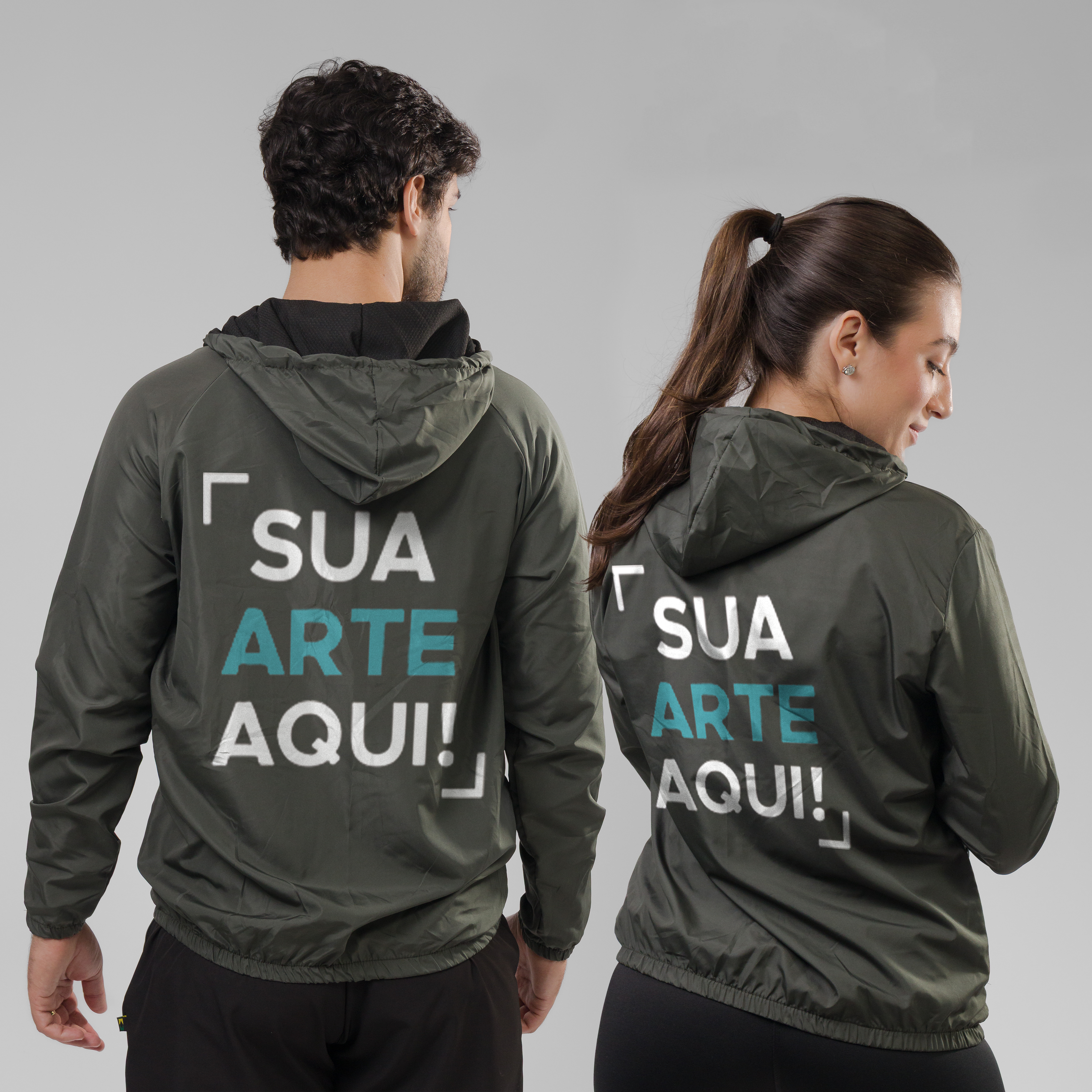Jaqueta Corta Vento Personalizável
