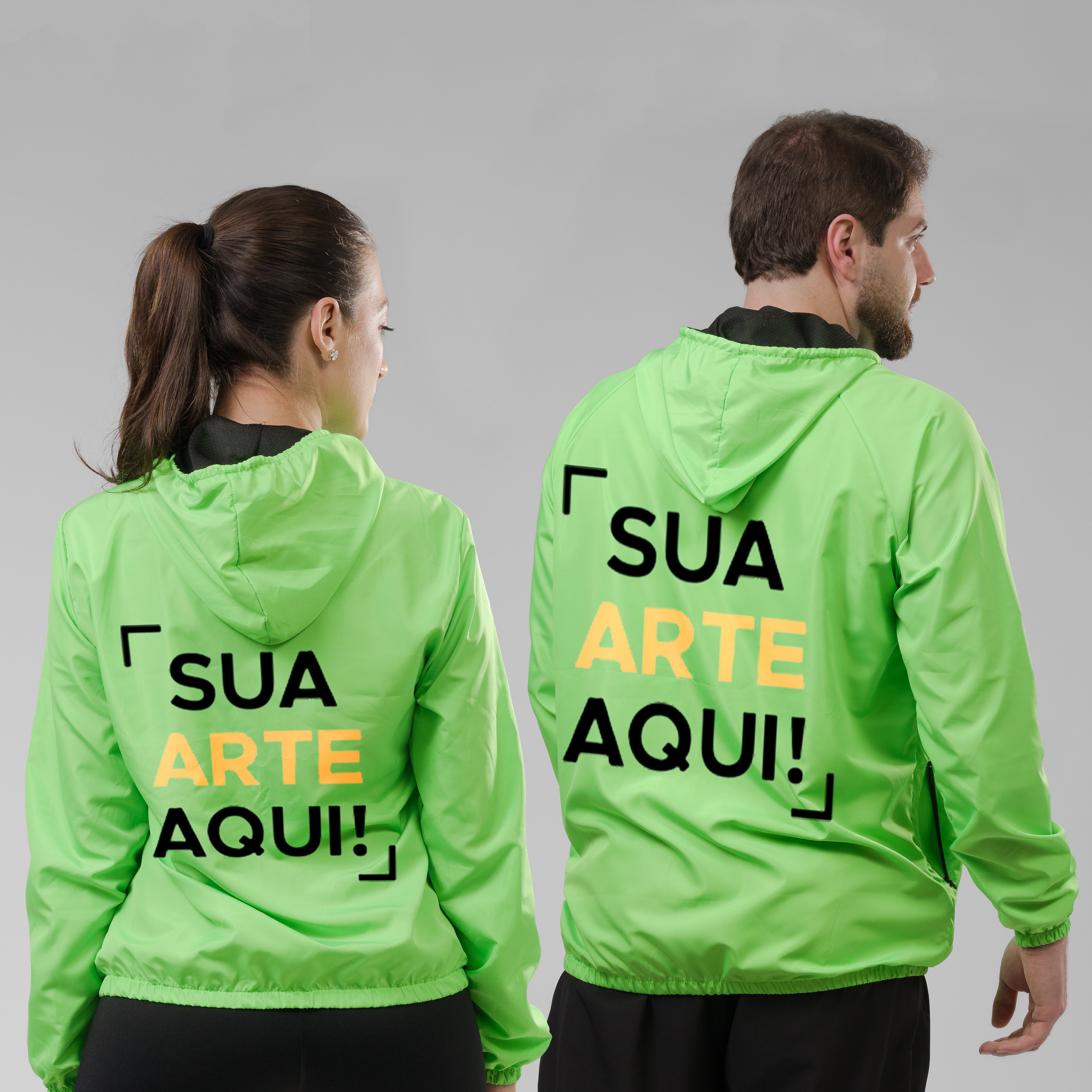 Jaqueta Corta Vento Personalizável