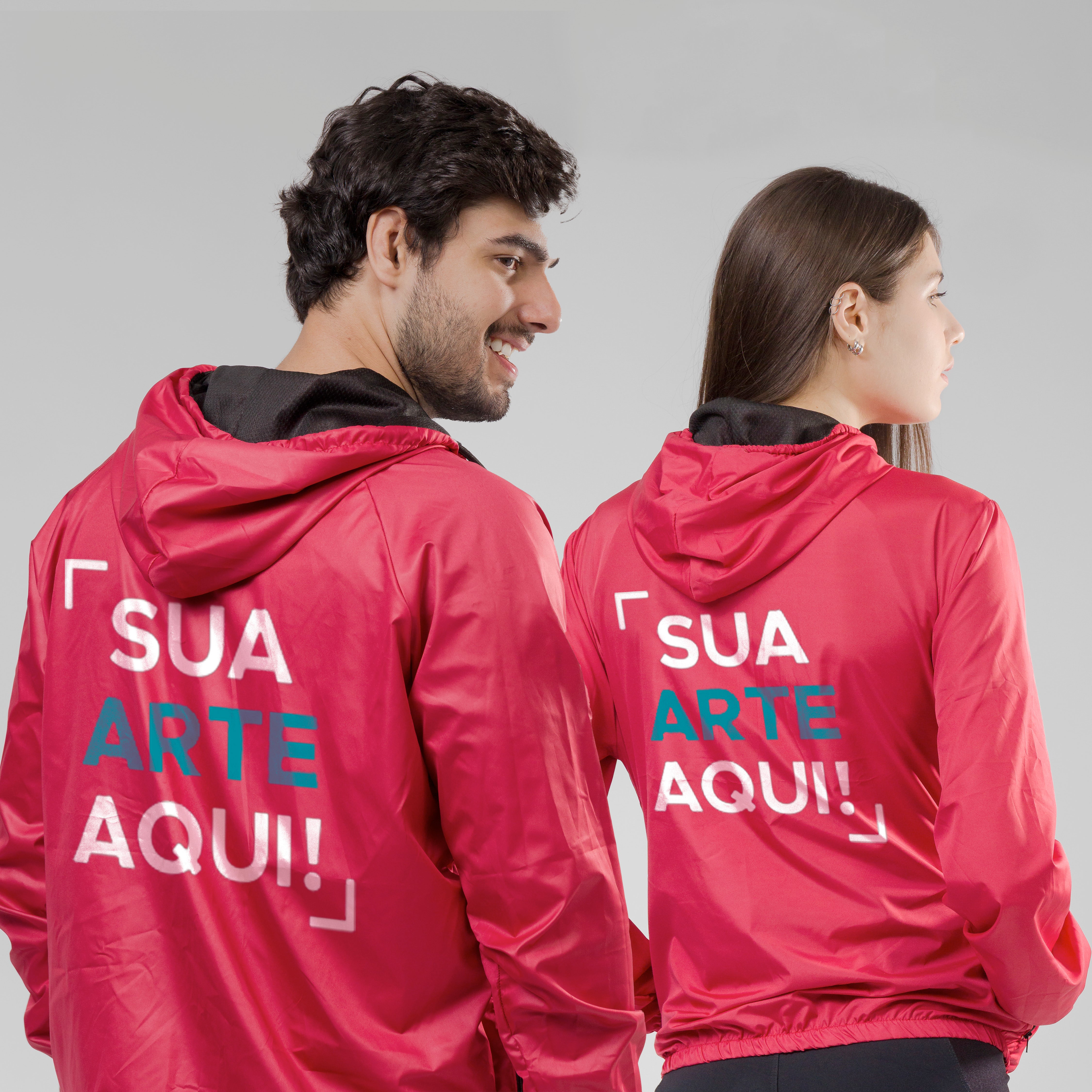 Jaqueta Corta Vento Personalizável