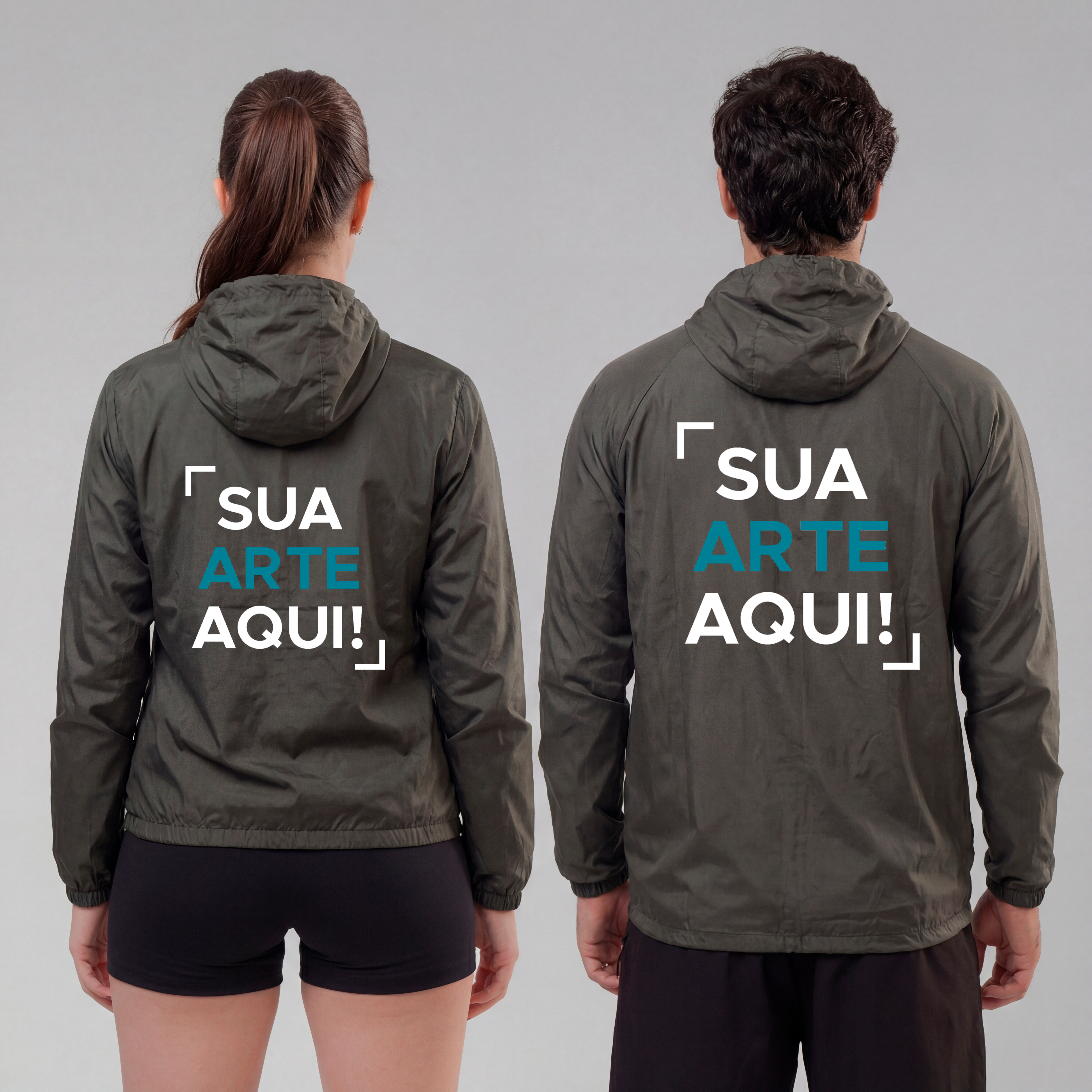 Jaqueta Corta Vento Personalizável