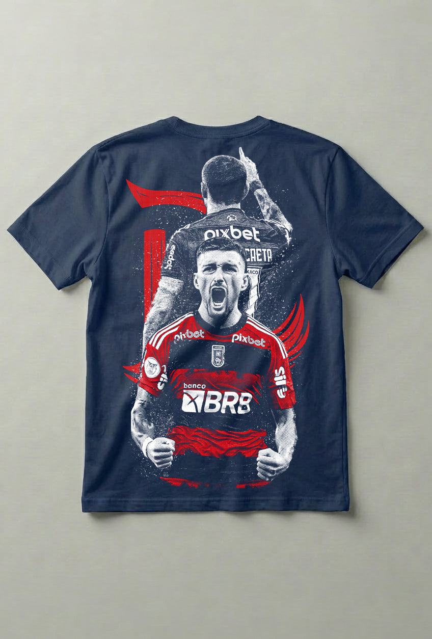 Camiseta Futebol Torcida Nação Rubro-Negra