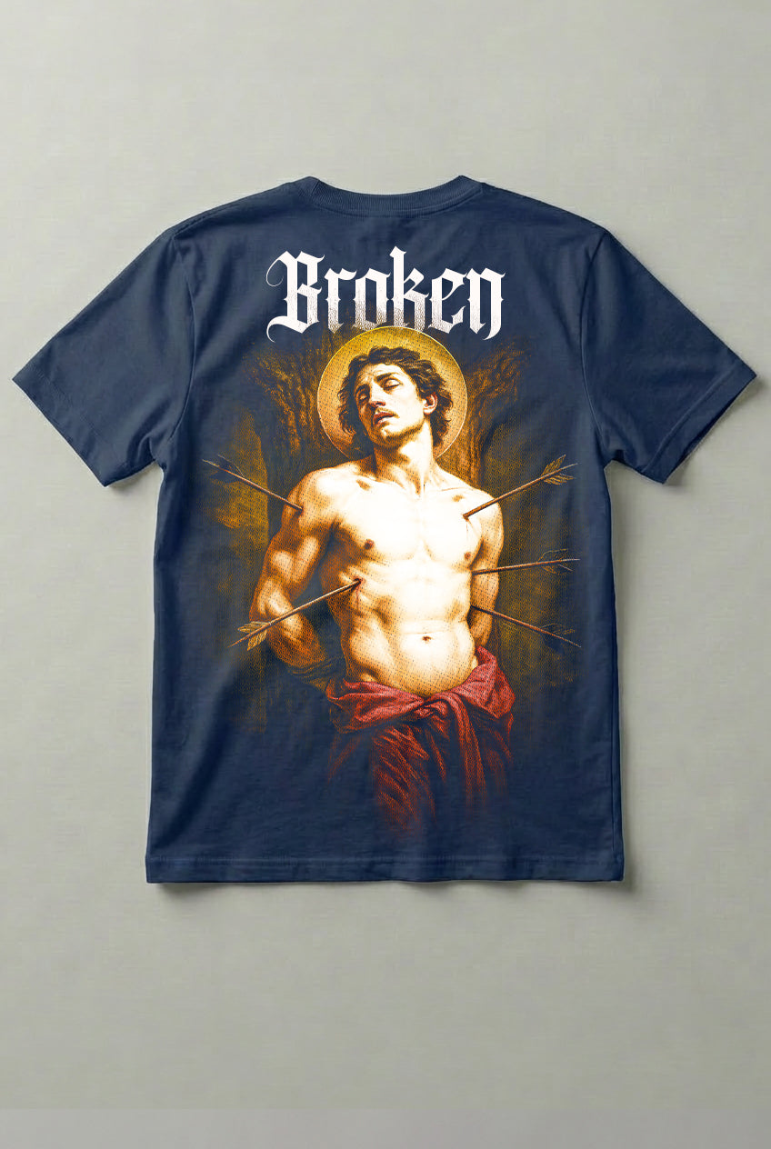 Camiseta Religião Broken