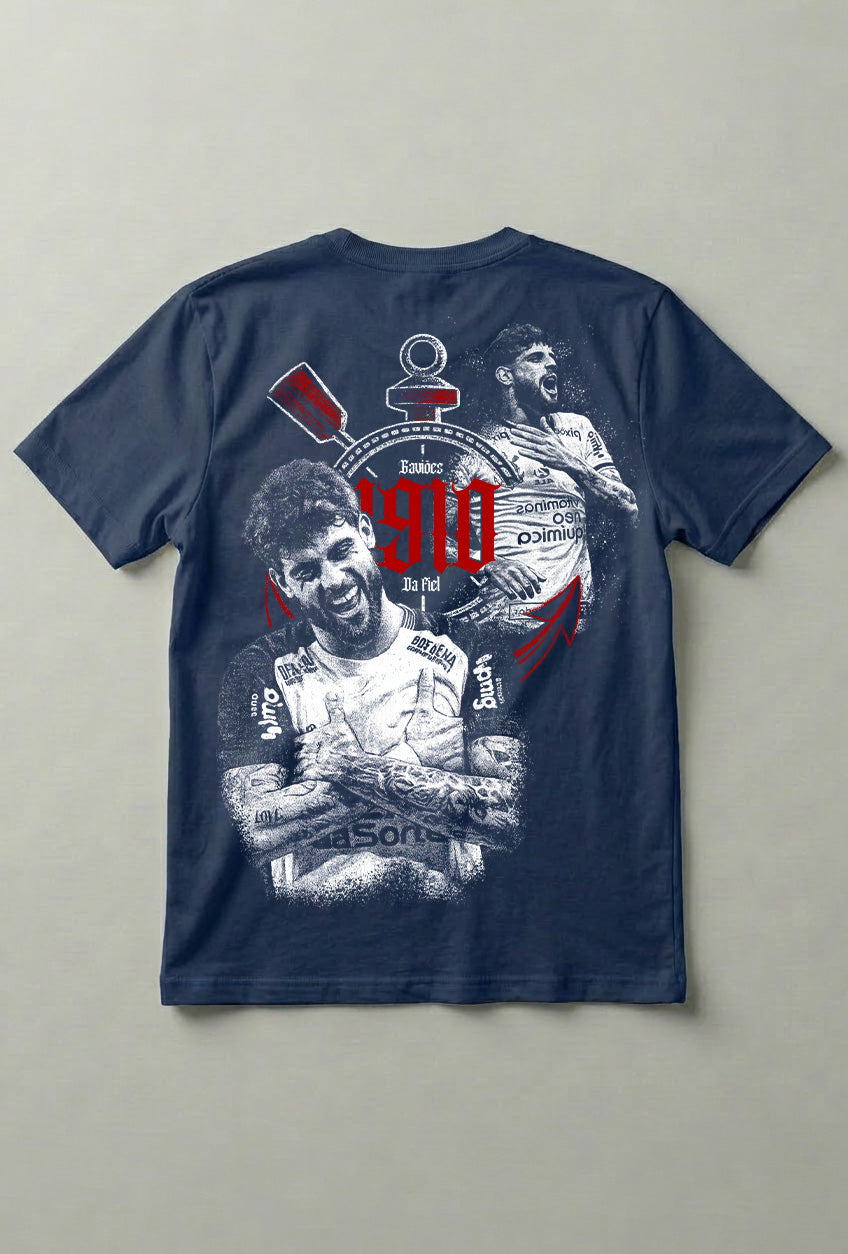 Camiseta Futebol Torcida Gaviões da Fiel Yuri Alberto