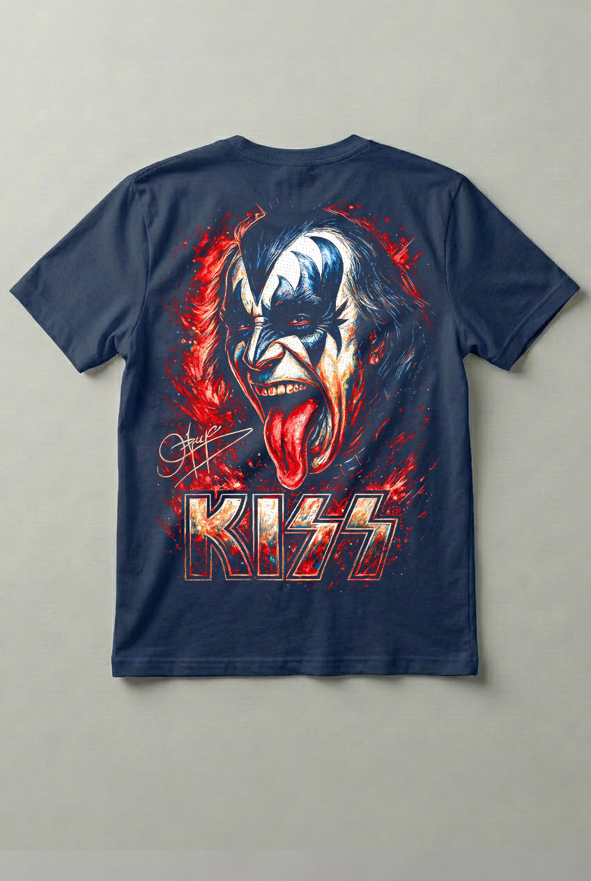 Camiseta Rock Kiss