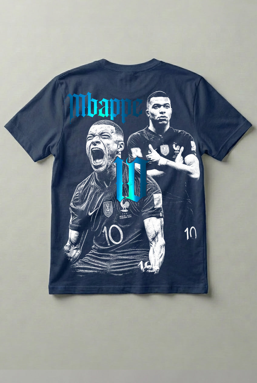 Camiseta Futebol Mbappe