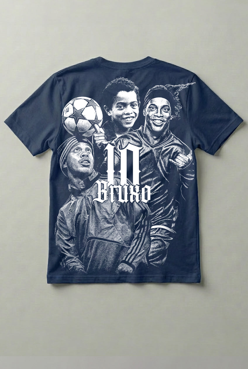 Camiseta Futebol Ronaldinho Bruxo