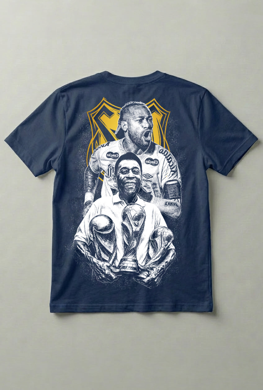 Camiseta Futebol Torcida Jovem do Santos