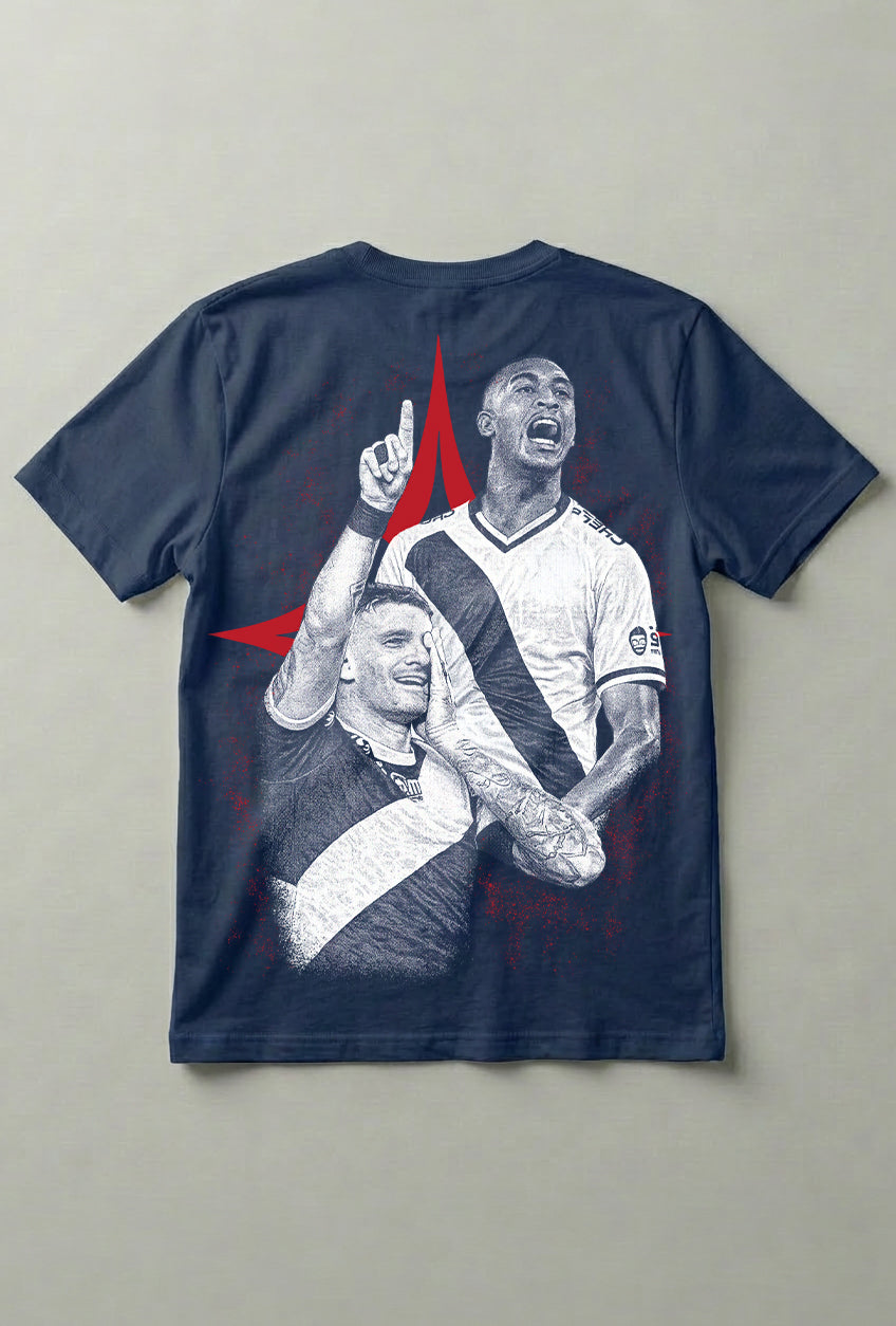 Camiseta Futebol Torcida Mafia Azul Cruzeiro