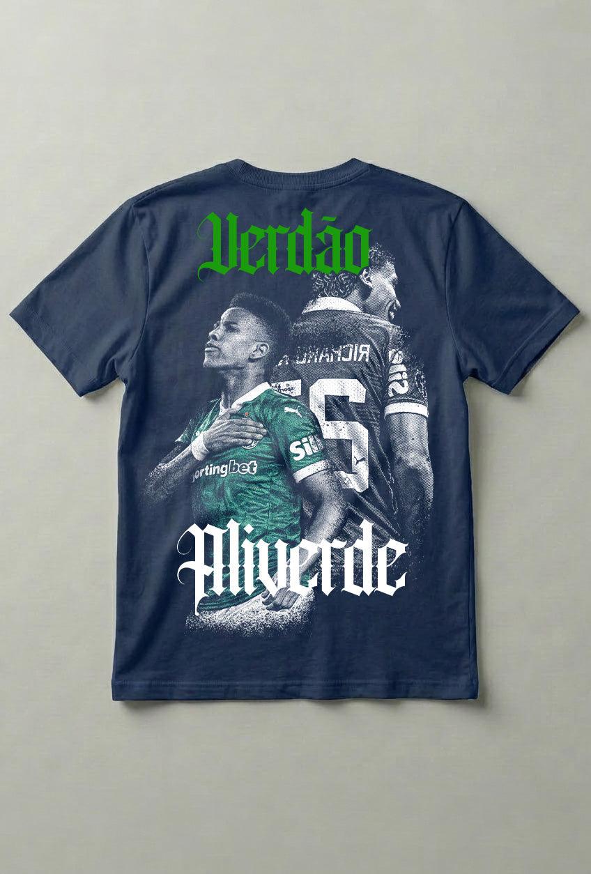 Camiseta Futebol Torcida Mancha Verde