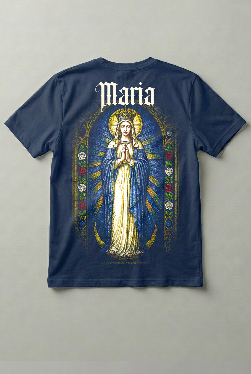 Camiseta Religião Virgem Maria