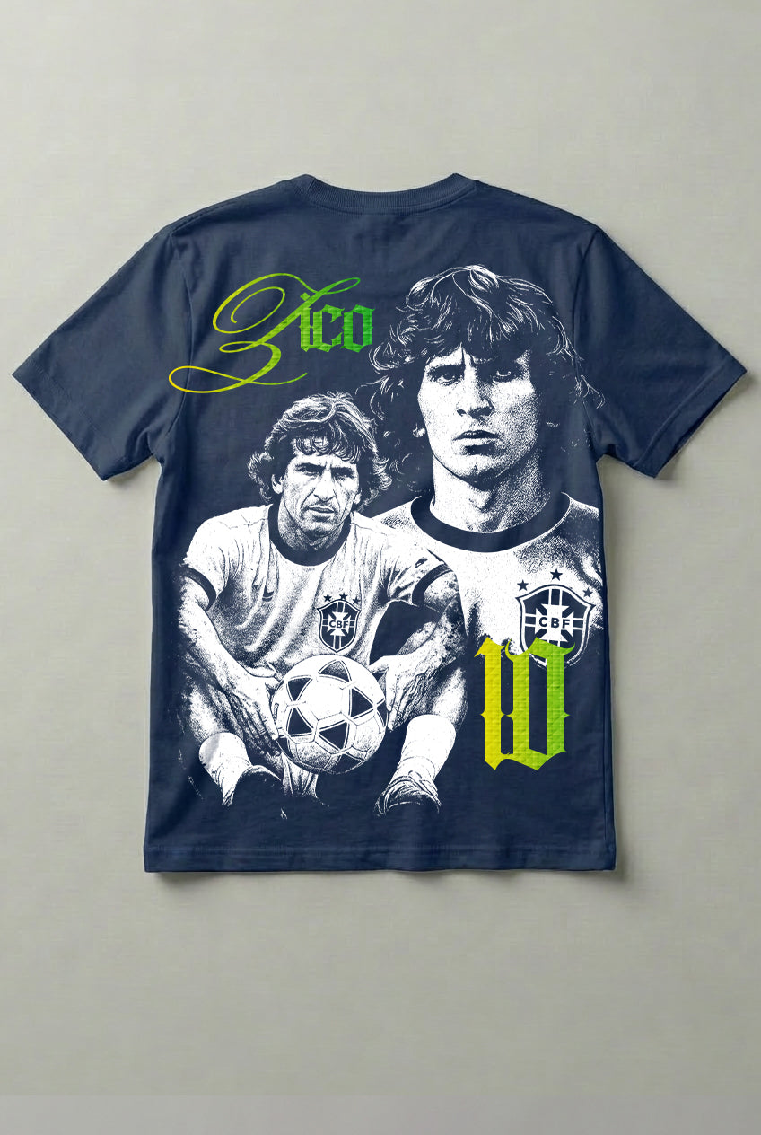 Camiseta Futebol Zico
