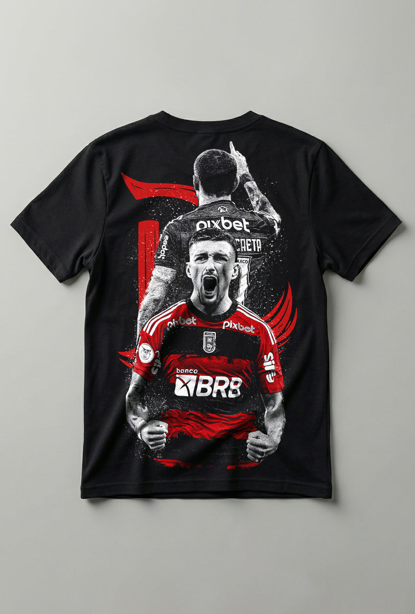 Camiseta Futebol Torcida Nação Rubro-Negra