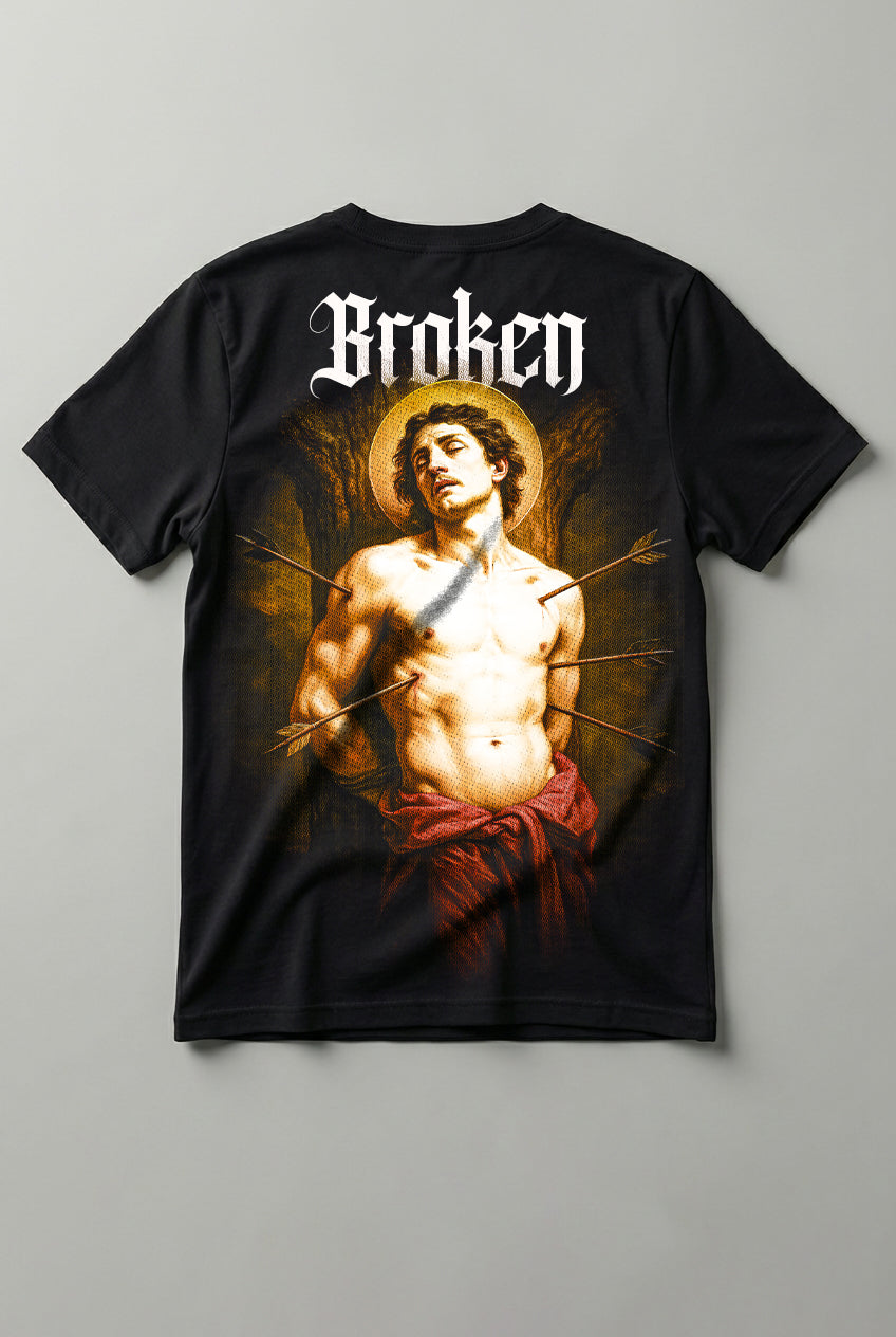Camiseta Religião Broken