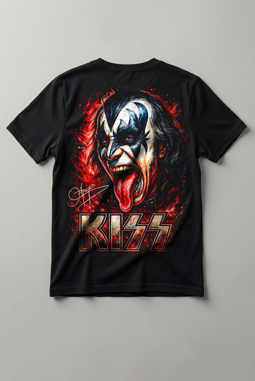 Camiseta Rock Kiss