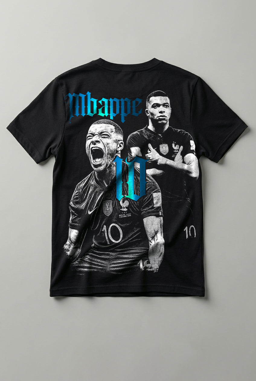 Camiseta Futebol Mbappe