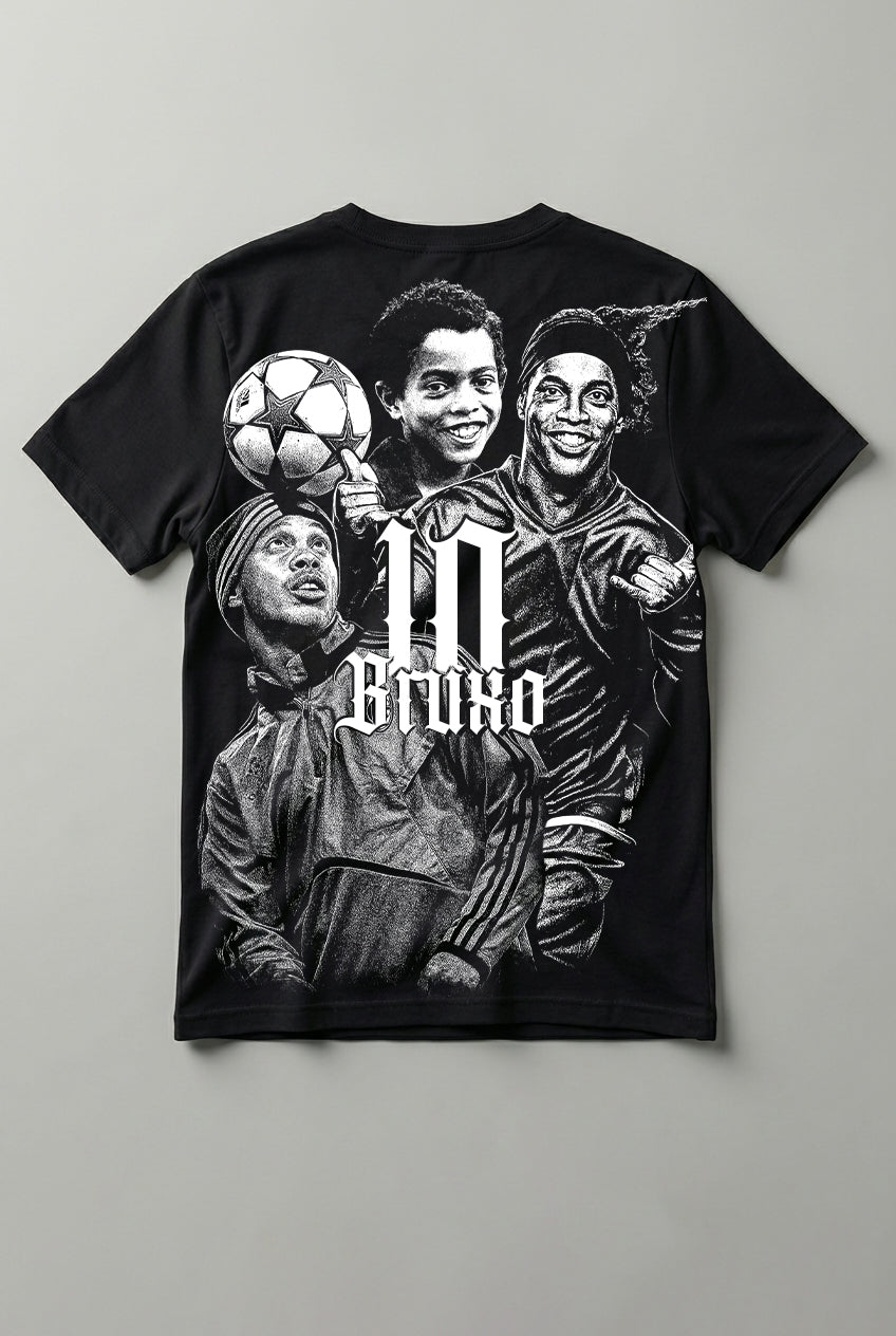 Camiseta Futebol Ronaldinho Bruxo