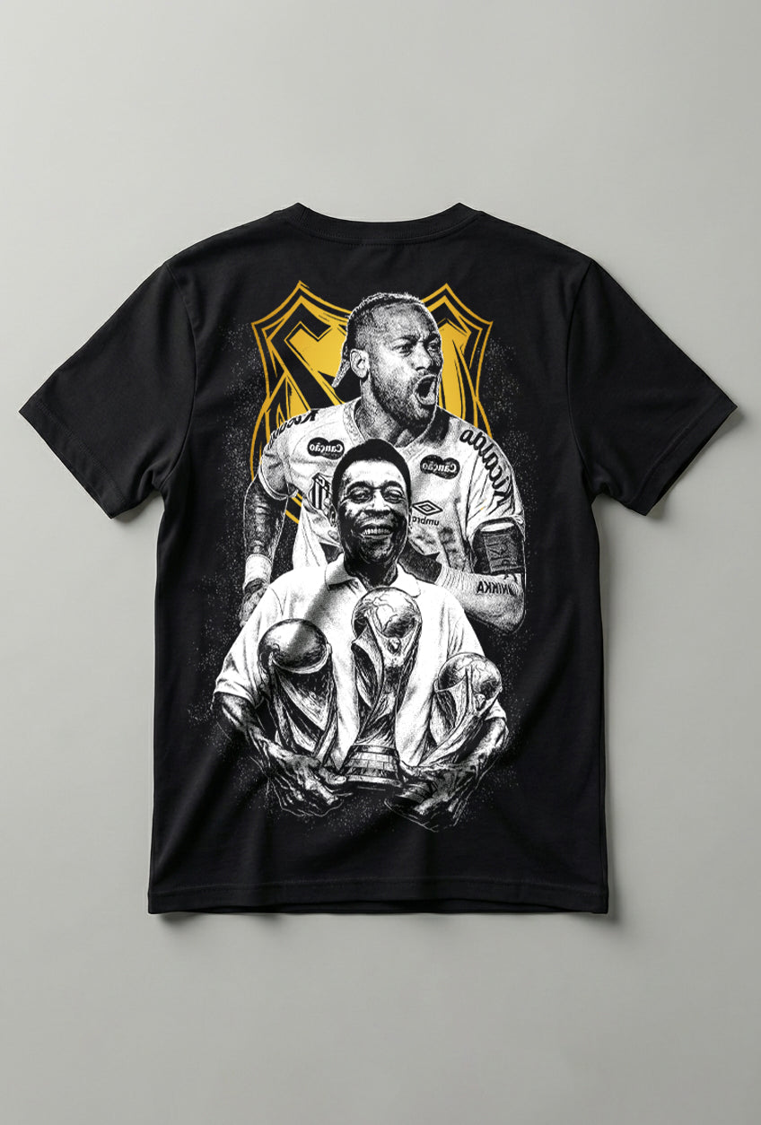 Camiseta Futebol Torcida Jovem do Santos