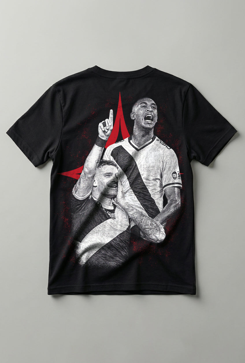 Camiseta Futebol Torcida Mafia Azul Cruzeiro